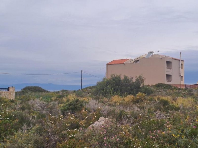 Chorafakia Chania Kreta, Chorafakia Chania: Baugrundstück mit Meer- und Bergblick zu verkaufen Grundstück kaufen